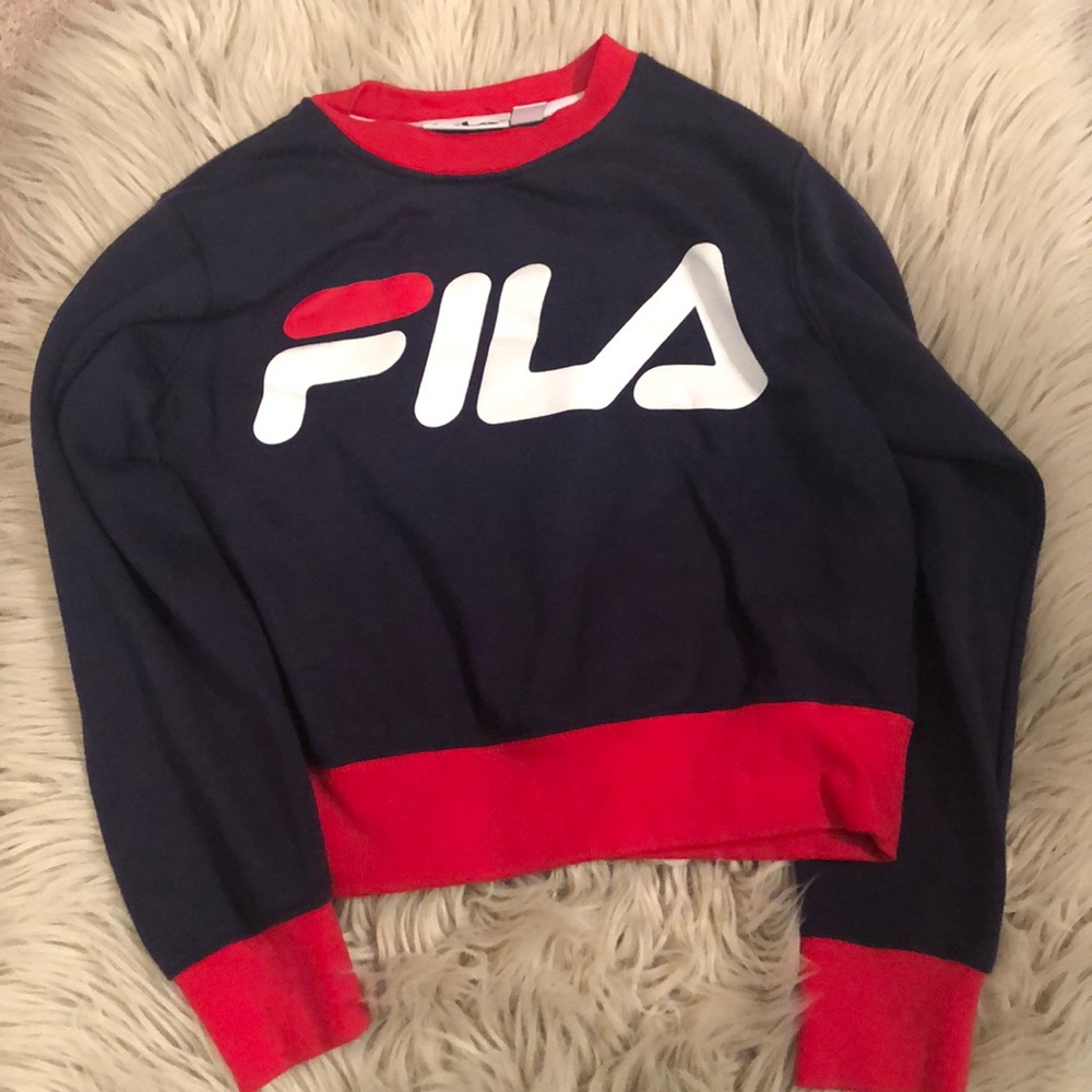FILA Cropped Sweatshirt